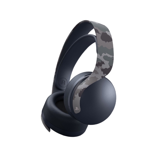 Бездротова гарнітура Pulse 3D Headset для PS5 Grey Camo - ціна, характеристики, відгуки, розстрочка, фото 1