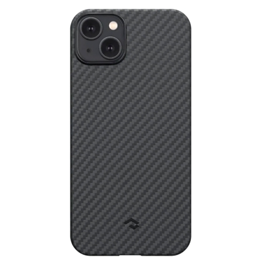 Чохол Pitaka MagEZ Case 3 Twill 1500D for iPhone 14 Black/Grey - ціна, характеристики, відгуки, розстрочка, фото 1