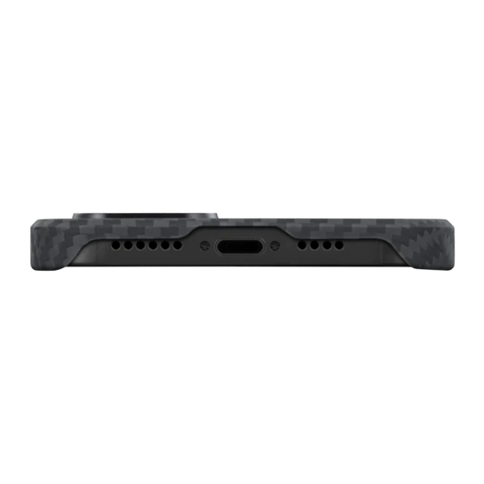 Чехол Pitaka MagEZ Case 3 Twill 1500D for iPhone 14 Black/Grey - цена, характеристики, отзывы, рассрочка, фото 4
