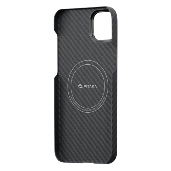 Чохол Pitaka MagEZ Case 3 Twill 1500D for iPhone 14 Black/Grey - ціна, характеристики, відгуки, розстрочка, фото 5