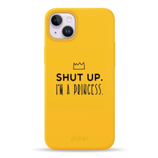 Чохол Pump Silicone Minimalistic Case with MagSafe for iPhone 14 Plus I'm a Princess #