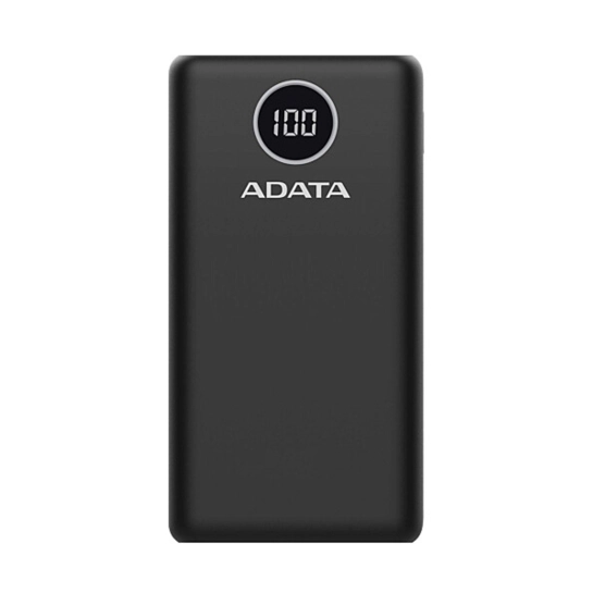 Внешний аккумулятор Adata Powerbank QCD 20000mAh Black