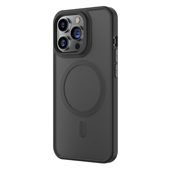 Чехол BlueO Skin Friendly Frosted Anti-Drop Case for iPhone 14 Pro Black - цена, характеристики, отзывы, рассрочка, фото 1