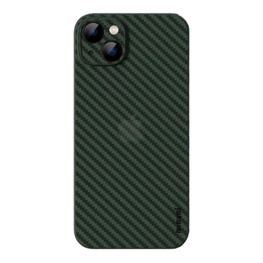 Чехол Memumi Slim Carbon Series Case for iPhone 14 Plus Green - цена, характеристики, отзывы, рассрочка, фото 1