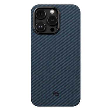 Чехол Pitaka MagEZ Case 3 Twill 1500D for iPhone 14 Pro Black/Blue - цена, характеристики, отзывы, рассрочка, фото 1