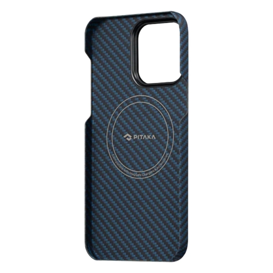 Чохол Pitaka MagEZ Case 3 Twill 1500D for iPhone 14 Pro Black/Blue - ціна, характеристики, відгуки, розстрочка, фото 5