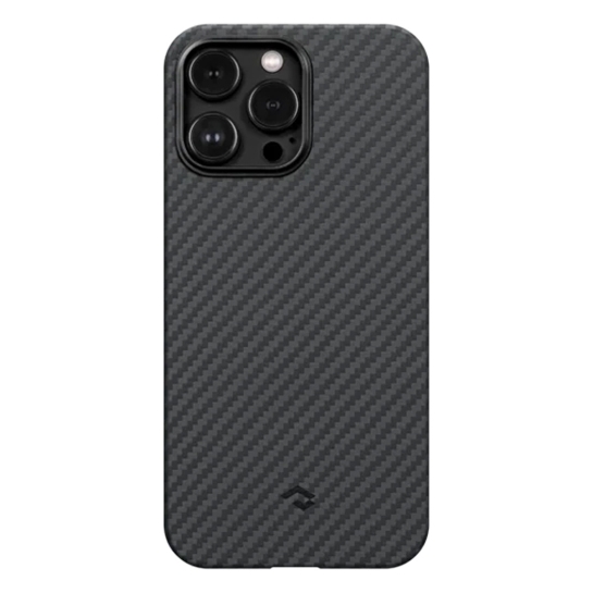 Чохол Pitaka MagEZ Case 3 Twill 1500D for iPhone 14 Pro Black/Grey - ціна, характеристики, відгуки, розстрочка, фото 1