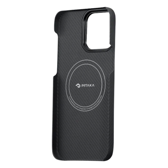 Чехол Pitaka MagEZ Case 3 Twill 600D for iPhone 14 Pro Black/Grey - цена, характеристики, отзывы, рассрочка, фото 5