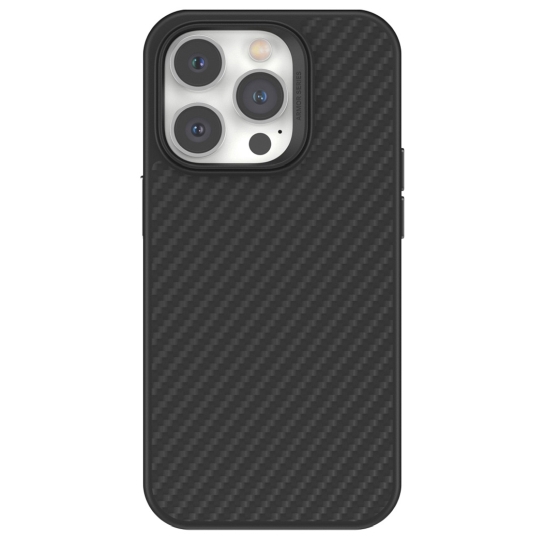 Чохол BlueO Armor Aramid Fiber Anti-Drop Case for iPhone 14 Pro Max Black - цена, характеристики, отзывы, рассрочка, фото 1