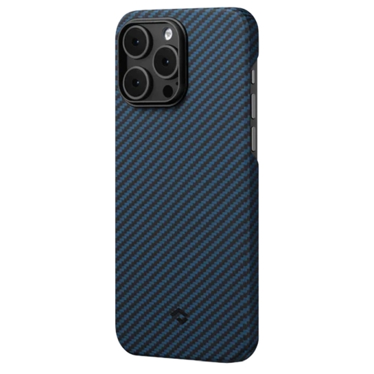 Чехол Pitaka MagEZ Case 3 Twill 1500D for iPhone 14 Pro Max Black/Blue - цена, характеристики, отзывы, рассрочка, фото 2