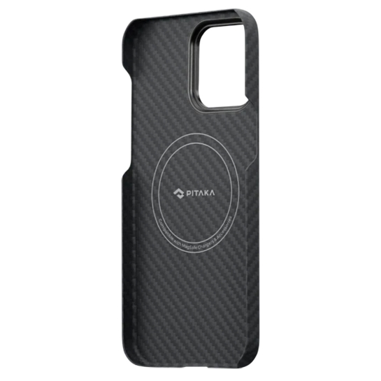 Чохол Pitaka MagEZ Case 3 Twill 1500D for iPhone 14 Pro Max Black/Grey - ціна, характеристики, відгуки, розстрочка, фото 5