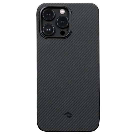 Чохол Pitaka MagEZ Case 3 Twill 600D for iPhone 14 Pro Max Black/Grey - ціна, характеристики, відгуки, розстрочка, фото 1