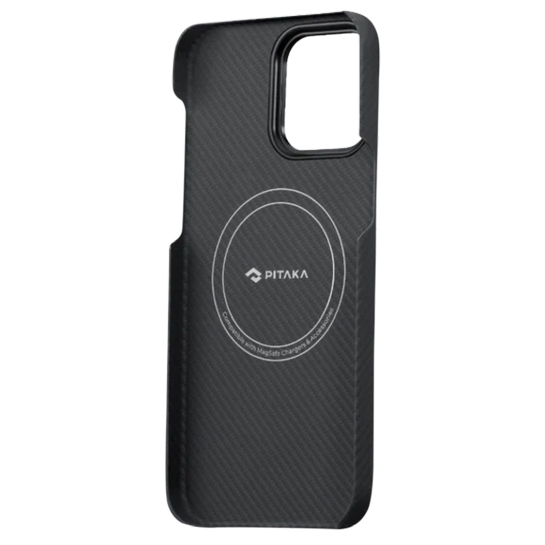 Чехол Pitaka MagEZ Case 3 Twill 600D for iPhone 14 Pro Max Black/Grey - цена, характеристики, отзывы, рассрочка, фото 5