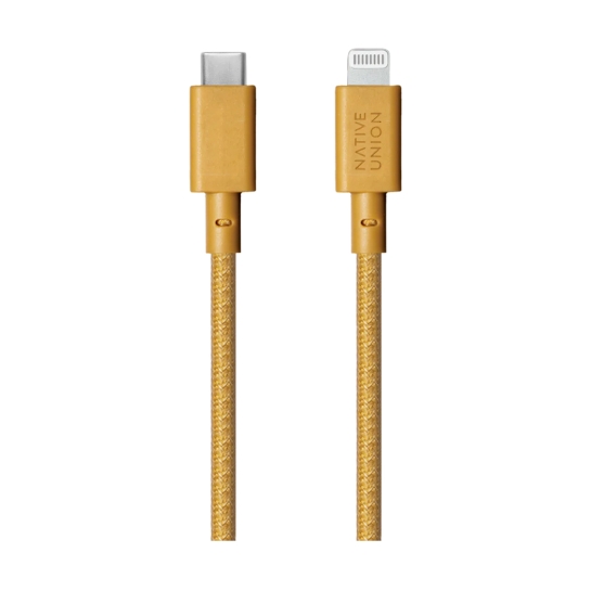 Кабель Native Union Belt Cable XL USB-C to Lightning Kraft (3 m) - ціна, характеристики, відгуки, розстрочка, фото 2