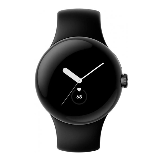 Смарт-годинник Google Pixel Watch Matte Black Case/Obsidian Active Band - ціна, характеристики, відгуки, розстрочка, фото 2