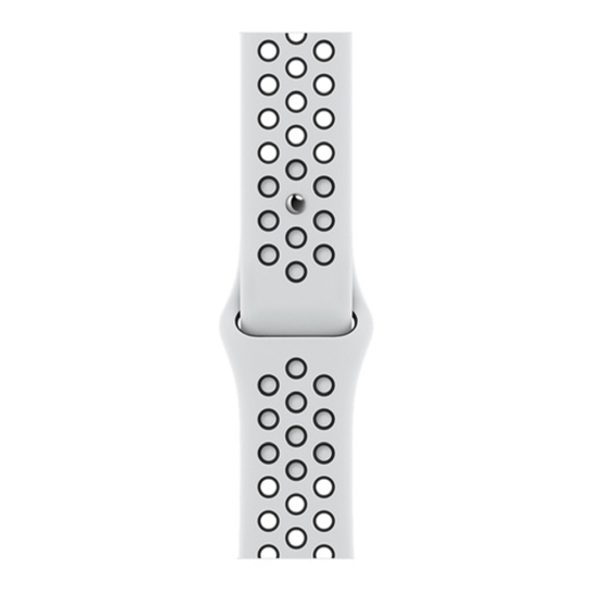 Б/У Смарт-годинник Apple Watch Series 7 Nike + 45mm Starlight Aluminium Case with Pure Platinum Black Nike Sport Band (Відмінний) - ціна, характеристики, відгуки, розстрочка, фото 3