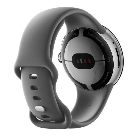 Смарт-часы Google Pixel Watch LTE Polished Silver Case/Charcoal Active Band - цена, характеристики, отзывы, рассрочка, фото 4