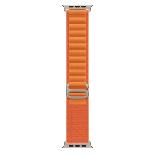 Apple Watch Ultra + LTE 49mm Titanium Case with Medium Orange Alpine Loop UA - ціна, характеристики, відгуки, розстрочка, фото 3