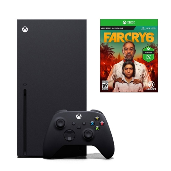 Игровая приставка Microsoft Xbox Series X + Far Cry 6 - цена, характеристики, отзывы, рассрочка, фото 1