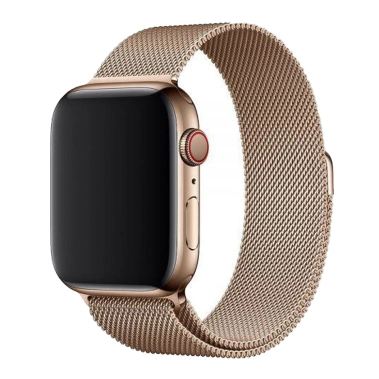 Ремешок Apple Milanese Loop Band for Apple Watch 42mm/44mm/45mm Gold - цена, характеристики, отзывы, рассрочка, фото 1
