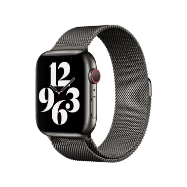 Ремешок Apple Milanese Loop Band for Apple Watch 38mm/40mm Graphite - цена, характеристики, отзывы, рассрочка, фото 1