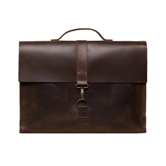 Кожаная сумка-трансформер INCARNE Dandy M Коричневый