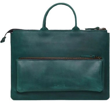 Шкіряний чохол INCARNE Maryland зелений для MacBook Pro 16" (2019-2023) - цена, характеристики, отзывы, рассрочка, фото 1