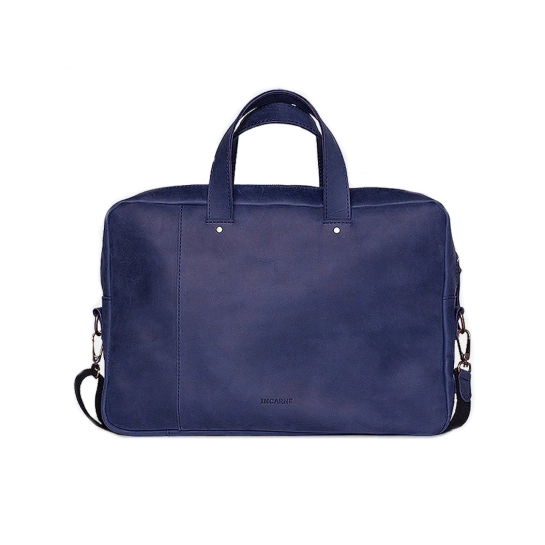 Кожаная сумка INCARNE Bruno 13" Синий