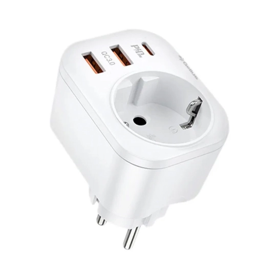 Сетевое зарядное устройство Gelius Moxie 2USB QC PD20W White