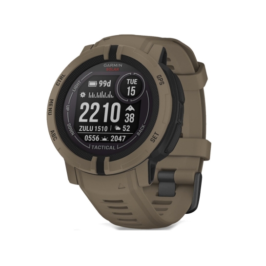 Спортивные часы Garmin Instinct 2 Solar Tactical Edition Coyote Tan - цена, характеристики, отзывы, рассрочка, фото 1