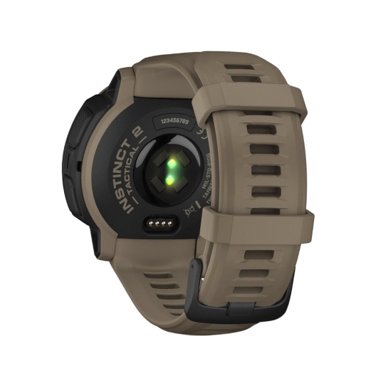 Спортивний годинник Garmin Instinct 2 Solar Tactical Edition Coyote Tan - ціна, характеристики, відгуки, розстрочка, фото 5