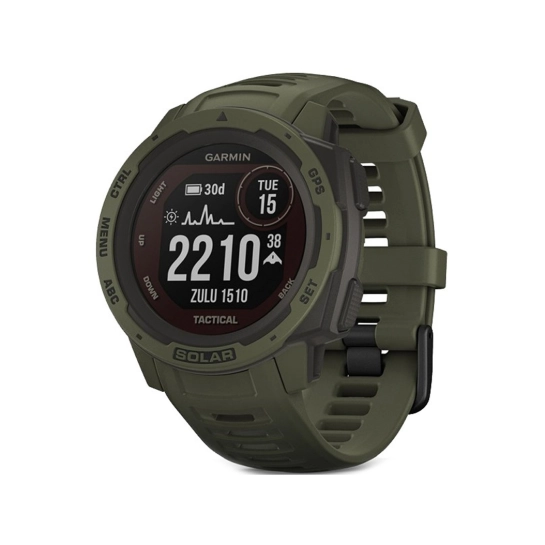 Спортивний годинник Garmin Instinct Solar Tactical Moss