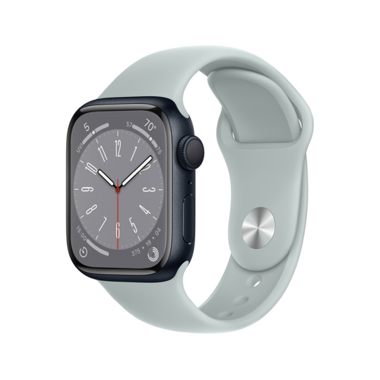 Apple Watch 8 41mm Midnight Aluminum Case with Succulent Sport Band - цена, характеристики, отзывы, рассрочка, фото 1