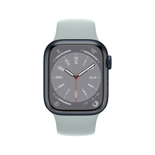 Apple Watch 8 41mm Midnight Aluminum Case with Succulent Sport Band - цена, характеристики, отзывы, рассрочка, фото 2