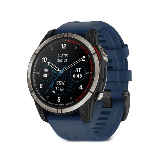 Спортивний годинник Garmin Quatix 7 Sapphire Edition Marine - ціна, характеристики, відгуки, розстрочка, фото 1