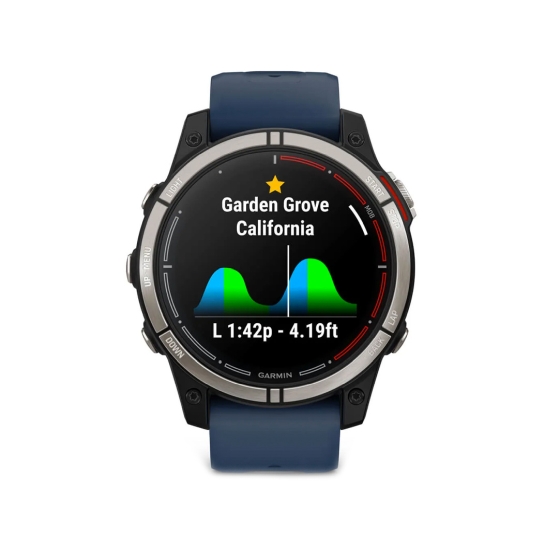 Спортивний годинник Garmin Quatix 7 Sapphire Edition Marine - ціна, характеристики, відгуки, розстрочка, фото 2