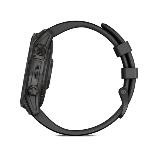 Спортивные часы Garmin Fenix 7 Sapphire Solar Black DLC Titanium with Black Band - цена, характеристики, отзывы, рассрочка, фото 6