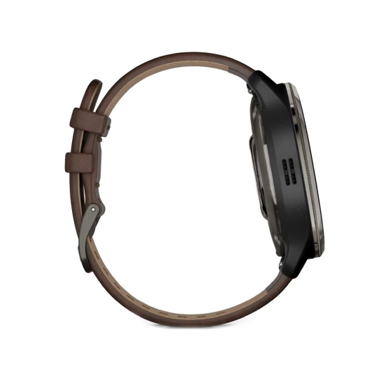 Спортивные часы Garmin Venu 2 Plus Slate Stainless Steel Bezel With Slate Case And Brown Leather Band - цена, характеристики, отзывы, рассрочка, фото 9