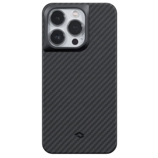 Чохол Pitaka MagEZ Case Pro 3 Twill for iPhone 14 Pro Max Black/Grey - ціна, характеристики, відгуки, розстрочка, фото 1