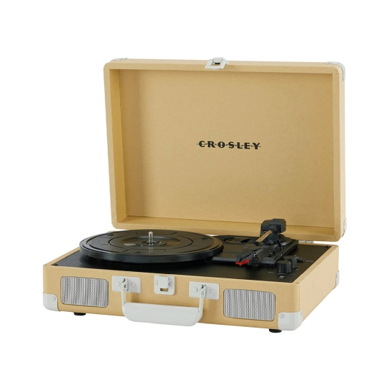 Виниловый проигрыватель Crosley Cruiser Deluxe Bluetooth Suitcase Turntable Craft Paper - цена, характеристики, отзывы, рассрочка, фото 3