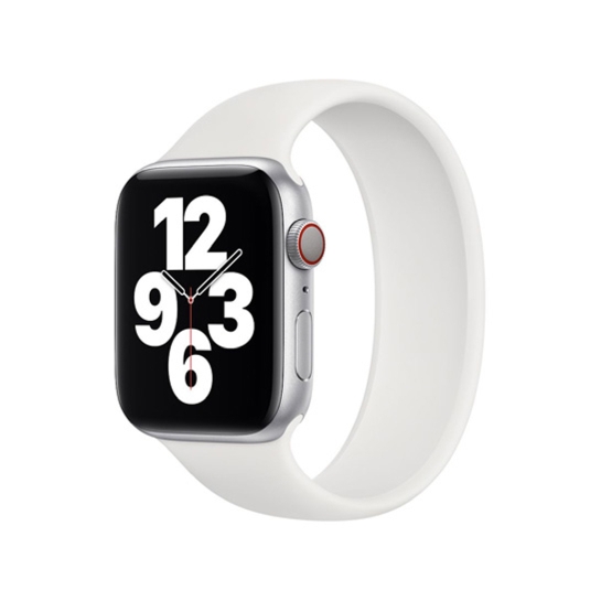 Ремінець Apple Watch Solo Loop 38mm/40mm White - Size 1 - ціна, характеристики, відгуки, розстрочка, фото 2