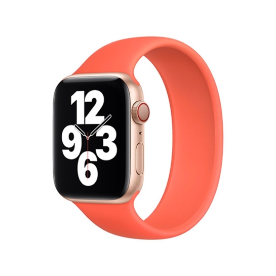 Ремінець Apple Watch Solo Loop 38mm/40mm Pink Citrus - Size 8 - ціна, характеристики, відгуки, розстрочка, фото 2