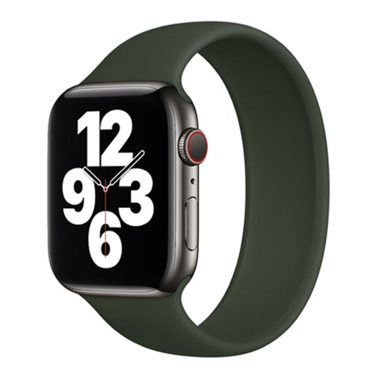 Ремінець Apple Watch Solo Loop 42mm/44mm Cyprus Green - Size 8 - ціна, характеристики, відгуки, розстрочка, фото 2