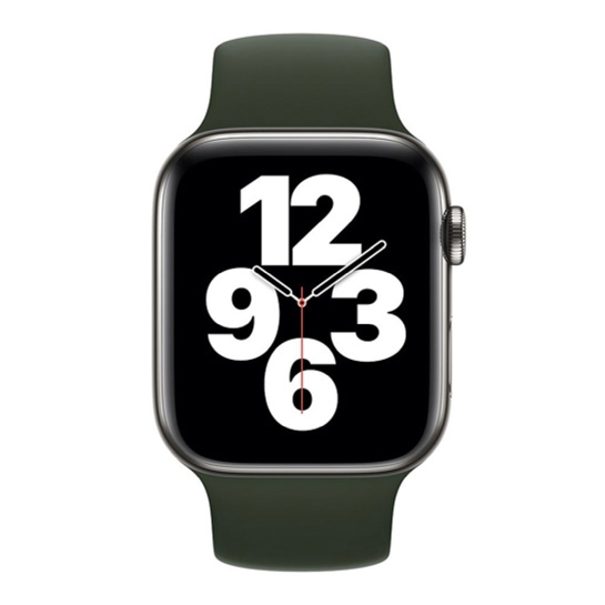 Ремінець Apple Watch Solo Loop 42mm/44mm Cyprus Green - Size 8 - ціна, характеристики, відгуки, розстрочка, фото 3