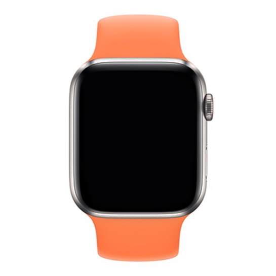 Ремінець Apple Watch Solo Loop 42mm/44mm Kumquat - Size 8 - ціна, характеристики, відгуки, розстрочка, фото 2