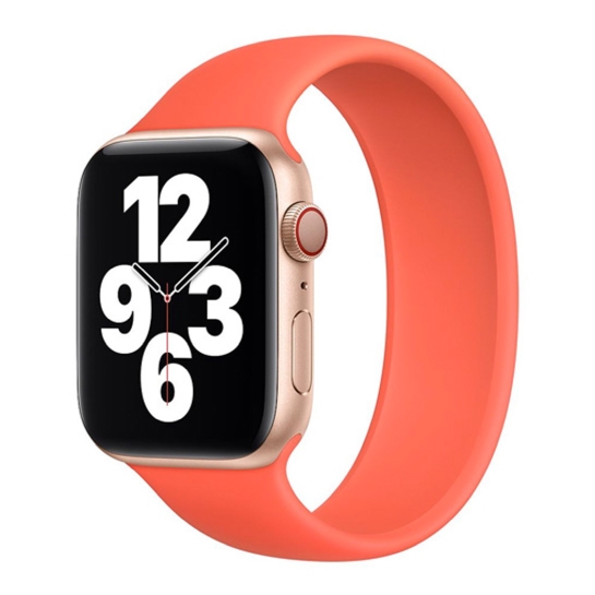 Ремінець Apple Watch Solo Loop 42mm/44mm Pink Citrus - Size 11 - ціна, характеристики, відгуки, розстрочка, фото 2