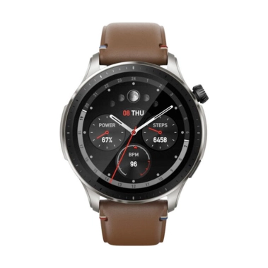 Смарт-часы Amazfit GTR 4 Vintage Brown Leather - цена, характеристики, отзывы, рассрочка, фото 1