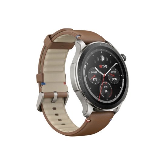 Смарт-часы Amazfit GTR 4 Vintage Brown Leather - цена, характеристики, отзывы, рассрочка, фото 4