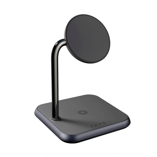 Беспроводное зарядное устройство Zens 3-in-1 Magnetic Aluminium Wireless Charger Black