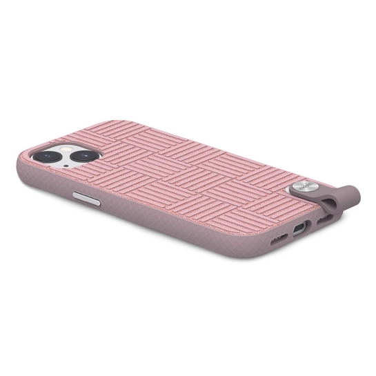 Чехол Moshi Altra Slim Hardshell Case with Wrist Strap Rose Pink for iPhone 13 - цена, характеристики, отзывы, рассрочка, фото 2